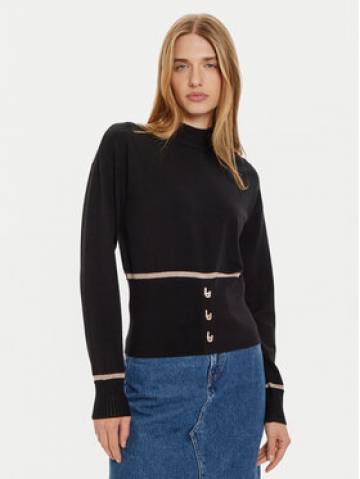 Liu Jo Светр TF4165 MS75L Чорний Regular Fit Liu Jo Светр TF4165 MS75L Чорний Regular Fit