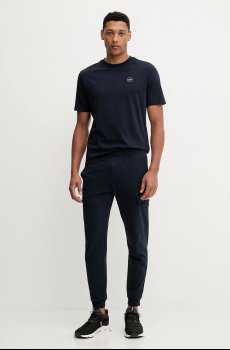 Хлопковая футболка Napapijri S-Badge