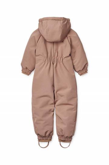 Зимний комбинезон Liewood цвет розовый