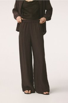 Reserved - Штани з cupro - темно коричневий - 148IT-89X