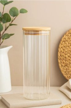 Контейнер для їжі з кришкою - clear