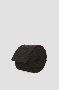 Мужской черный галстук Черный ONESIZE BOSS 50397998;001