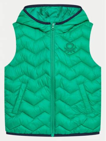 United Colors Of Benetton Жилет 2TWDGJ00G Зелений Regular Fit United Colors Of Benetton Жилет 2TWDGJ00G Зелений Regular Fit