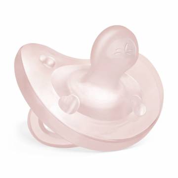 Пустышка силиконовая Chicco PhysioForma Soft от рождения до 6 месяцев, розовая, 1 шт (73091.91) Пустышка силиконовая Chicco PhysioForma Soft от рождения до 6 месяцев, розовая, 1 шт (73091.91)