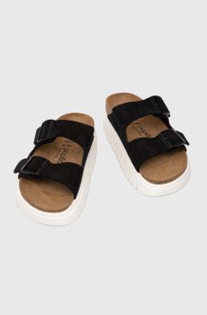 Замшевые шлепанцы Birkenstock