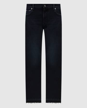 Синие джинсы с логотипом Синие джинсы с логотипом