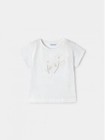 Mayoral Футболка 3083 Écru Regular Fit Mayoral Футболка 3083 Écru Regular Fit