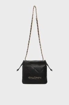 Женская черная кожаная сумка Черный ONESIZE Baldinini G4FPWGEJ0012;999