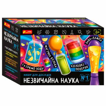 Набір для дослідів Ranok Creative Незвичайна наука 1 (10114155У) Набір для дослідів Ranok Creative Незвичайна наука 1 (10114155У)
