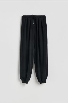 Reserved - Штани balloon - чорний - 923HS-99X