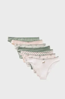 Женские трусики (7 шт) Разноцветный XS womensecret 4933604