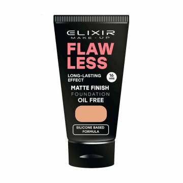 Тональный крем для лица Elixir Flaw Less Matte Finish Foundation 400 Natural Beige, 30 мл Тональный крем для лица Elixir Flaw Less Matte Finish Foundation 400 Natural Beige, 30 мл