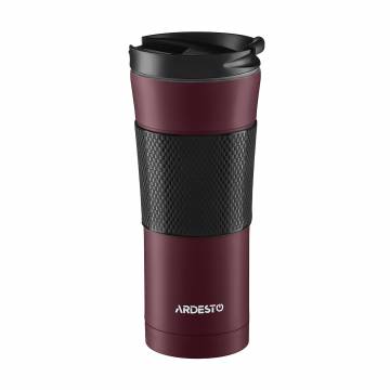 Термочашка Ardesto To Go нержавеющая сталь, красная, 450 мл (AR2645SMR) Термочашка Ardesto To Go нержавеющая сталь, красная, 450 мл (AR2645SMR)