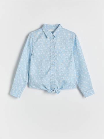 Reserved - Сорочка з ліоцелюлози - блідо-блакитний - 432DA-05X