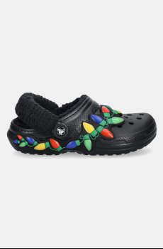 Тапки Crocs Classic Lined Holiday Lights Clog