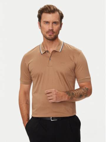 Boss Поло Penrose 38 50469360 Бежевий Slim Fit Boss Поло Penrose 38 50469360 Бежевий Slim Fit