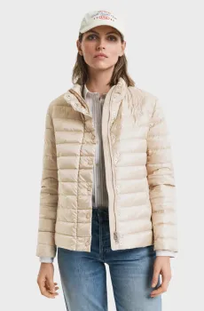 Женский бежевый пуховик LIGHT DOWN Бежевый M Gant 4700481