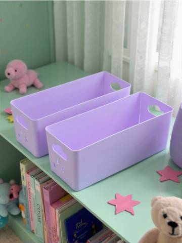 Кошик для зберігання 2 pack - пастельний рожевий Кошик для зберігання 2 pack - пастельний рожевий