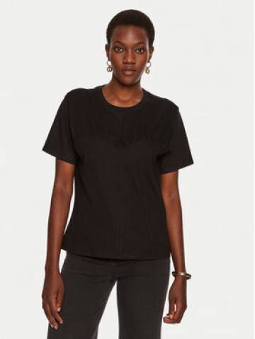 TWINSET Футболка 242TP2440 Чорний Regular Fit TWINSET Футболка 242TP2440 Чорний Regular Fit