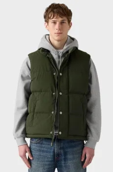 Мужской темно-зеленый пуховый жилет Зеленый M Levi’s® A8556;0007