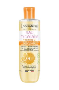 Мицеллярная вода для снятия макияжа Evoluderm Vitamin C Micellar Water с витамином C, 250 мл