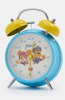 Годинник з будильником PAW Patrol - light blue