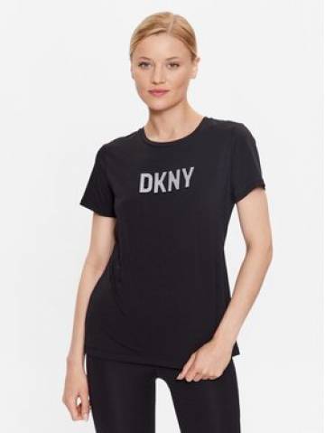 DKNY Футболка P03ZBDNA Чорний Regular Fit DKNY Футболка P03ZBDNA Чорний Regular Fit