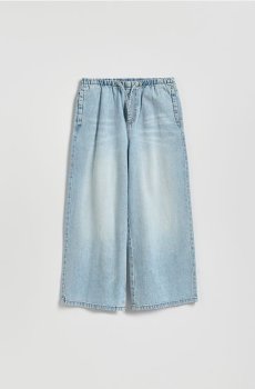 Reserved - Джинси super wide leg - синій - 329HN-50J