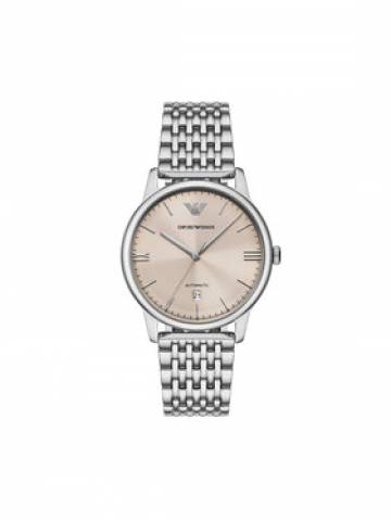 Emporio Armani Годинник Mesh Automatic AR60082 Срібний Emporio Armani Годинник Mesh Automatic AR60082 Срібний