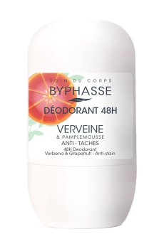 Шариковый дезодорант Byphasse 48H Deodorant Вербена и грейпфрут, женский, 50 мл