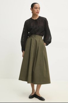 Хлопковая юбка Answear.LAB