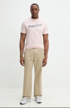 Хлопковая футболка Guess Jeans