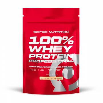 Пpoтeин Scitec Nutrition 100% Whey Protein Professional Арахисовая паста, в порошке, 500 г Пpoтeин Scitec Nutrition 100% Whey Protein Professional Арахисовая паста, в порошке, 500 г