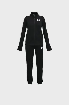 Детский черный спортивный костюм (кофта, брюки) EM Knit Track Suit Черный 7 Under Armour 1363380-002
