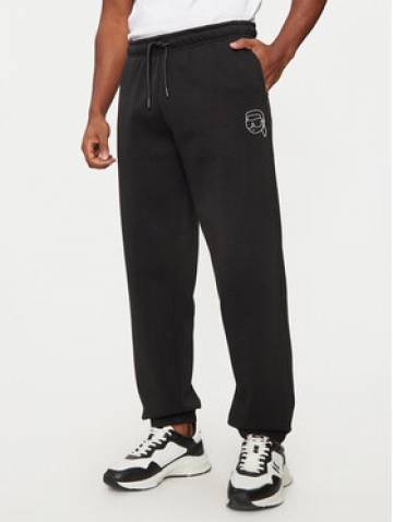 KARL LAGERFELD Спортивні штани 705443 544908 Чорний Regular Fit KARL LAGERFELD Спортивні штани 705443 544908 Чорний Regular Fit