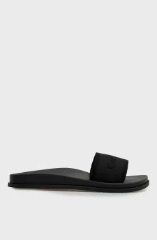 Женские черные слайдеры CITY WEBBING Черный 38 Calvin Klein HW0HW02887