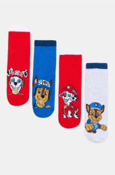 Набір шкарпеток PAW Patrol 4 пари - червоний