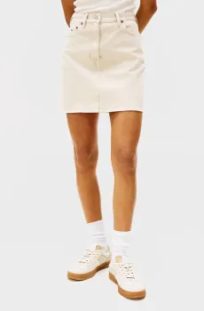 Женская белая джинсовая юбка GMD COTTON MOM Белый 25 Tommy Jeans DW0DW20607