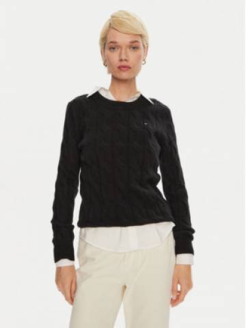 Tommy Hilfiger Светр WW0WW43586 Чорний Regular Fit