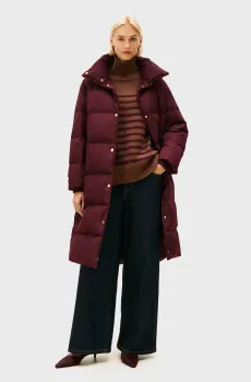 Женская бордовая куртка CREST Бордовый M Tommy Hilfiger WW0WW47279