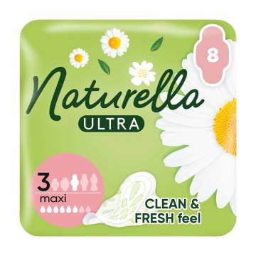 Гигиенические прокладки для критических дней NATURELLA Ultra Maxi, 8 шт