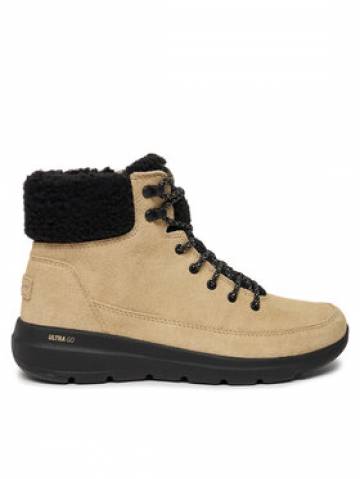 Skechers Ботильйони On-The-Go Glacial Ultra - Woodlands 16677/NTBK Бежевий Skechers Ботильйони On-The-Go Glacial Ultra - Woodlands 16677/NTBK Бежевий