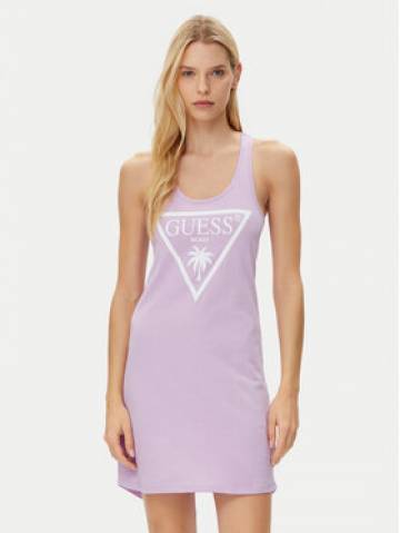 Guess Повсякденна сукня E3GP03 JA914 Рожевий Regular Fit Guess Повсякденна сукня E3GP03 JA914 Рожевий Regular Fit