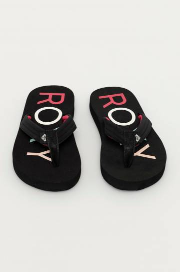Детские вьетнамки Roxy цвет чёрный Детские вьетнамки Roxy цвет чёрный