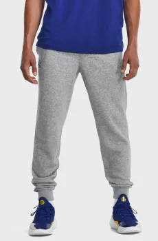Мужские серые спортивные брюки Curry Splash Jogger Серый S Under Armour 1380838-011
