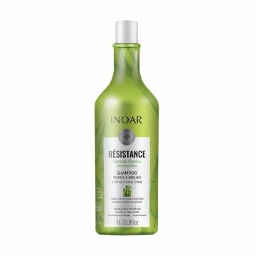 Бессульфатный шампунь для волос Inoar Resistance Fibra De Bamboo Shampoo, 1 л Бессульфатный шампунь для волос Inoar Resistance Fibra De Bamboo Shampoo, 1 л