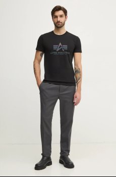 Хлопковая футболка Alpha Industries