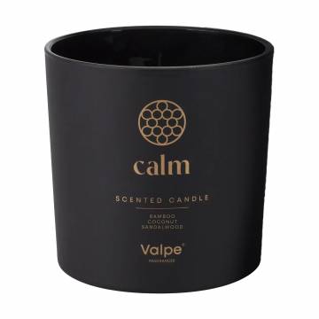 Ароматическая свеча в стакане Bispol Scented Candle Valpe Calm, 300 г (sn100m-389)