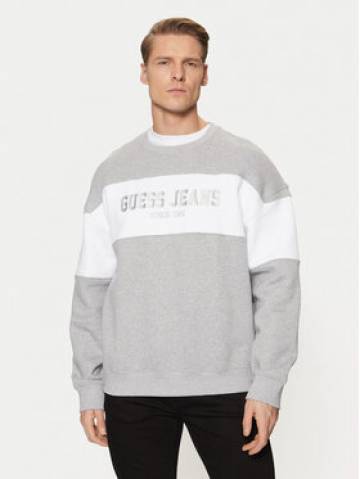 Guess Jeans Світшот M4BQ39 K9V31 Сірий Regular Fit Guess Jeans Світшот M4BQ39 K9V31 Сірий Regular Fit