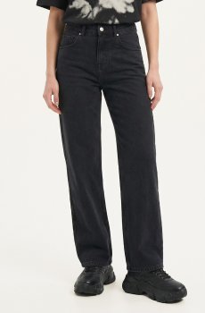 Cropp - Джинси straight - чорний